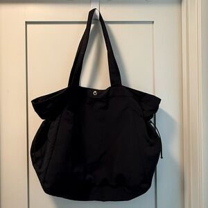 Lululemon Black Tote Bag